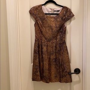Kenzie Gold Dress